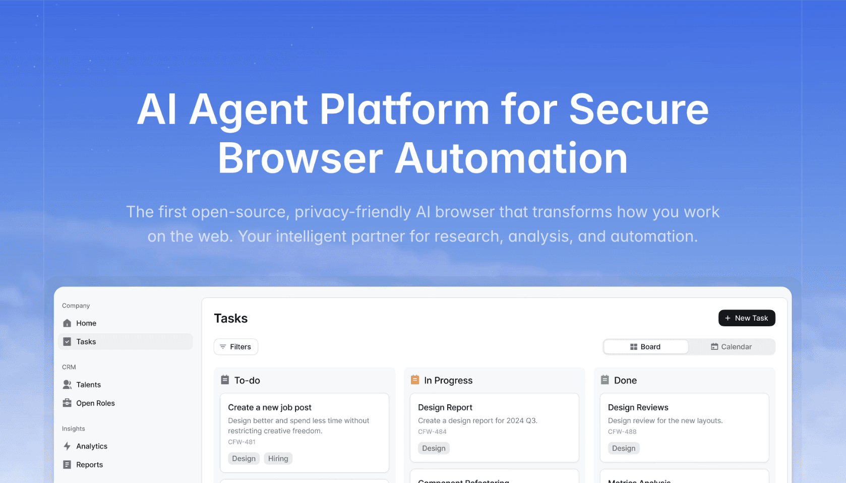BrowserOperator's tweet card. Your open-source, privacy-friendly AI browser that transforms how you work on the web. Your intelligent partner for research, analysis, and automation.