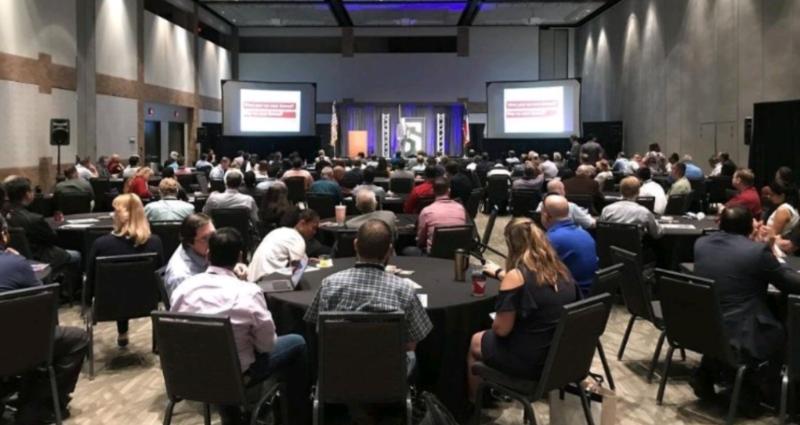 smbsecuritytech's tweet card. A big thank you to (ISC)2 Dallas Chapter for having SOCSoter, Inc. come out as a guest speaker and participate in the SecureWorld event today. It's a packed house here to learn about the evolution of...