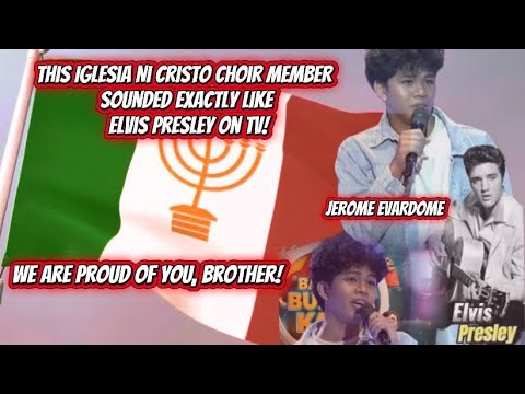 RedZebra0's tweet card. Jerome Evardome: Iglesia Ni Cristo Choir Member with a Voice Like...