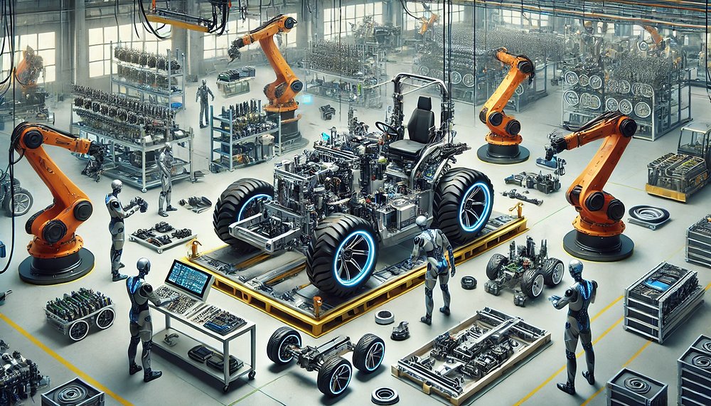 GridTractor's tweet card. If I choose an automotive metaphor, 2024 was a year of building and staging a lot of components that will be assembled and driven off the line in 2025. Of course, I'd like to be driving around now...