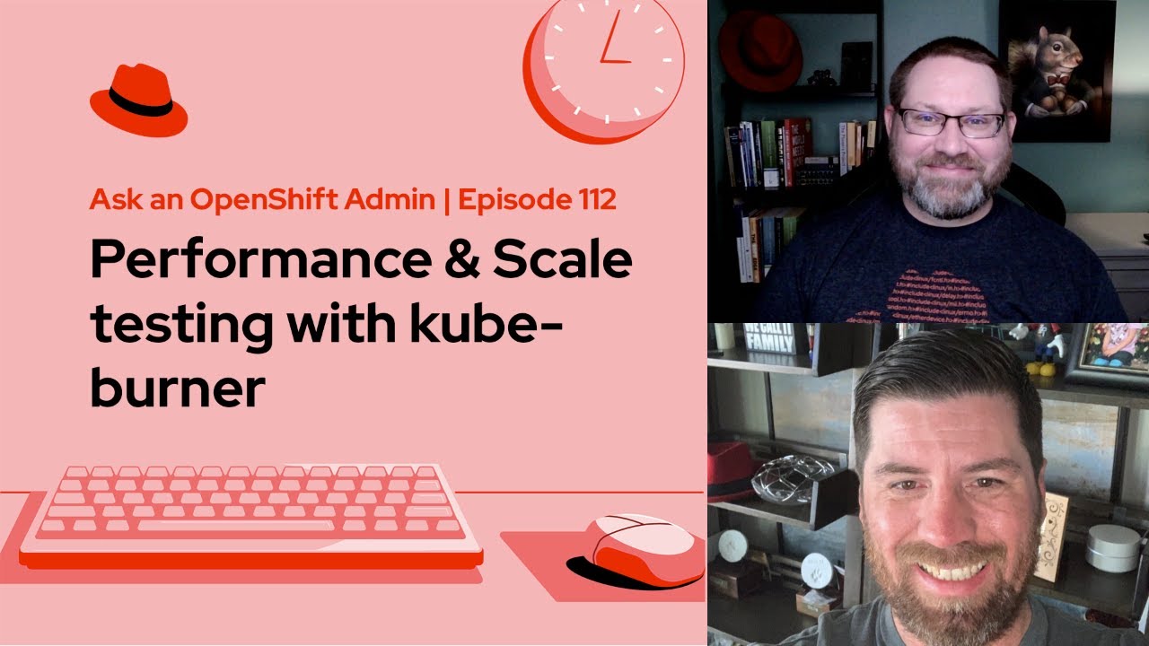 jrocktx1's tweet card. Ask an OpenShift Admin | Ep 112 | Performance & Scale testing with...