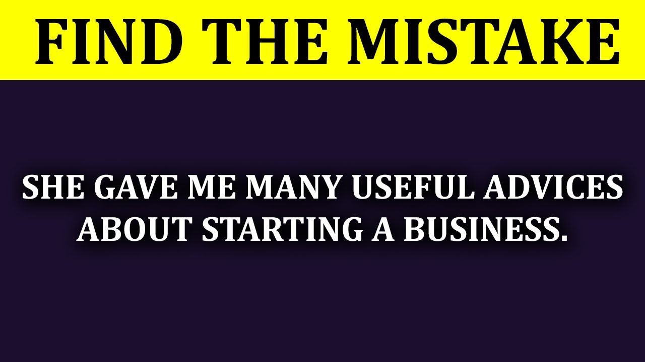 EnglishTestBlog's tweet card. Can You Find the Mistake? | English Grammar Challenge