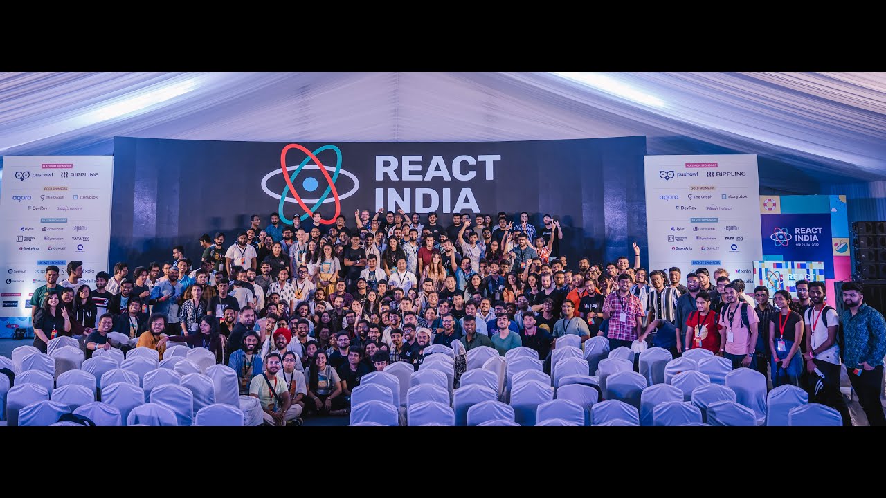 react_india's tweet card. React India 2022 - Official Aftermovie 🇮🇳