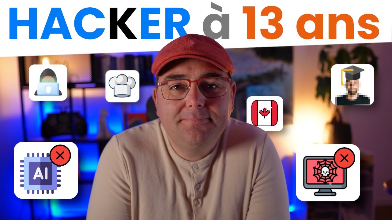 CoderVie's tweet card. HACKER à 13 ans, RECONVERSION, tout est POSSIBLE