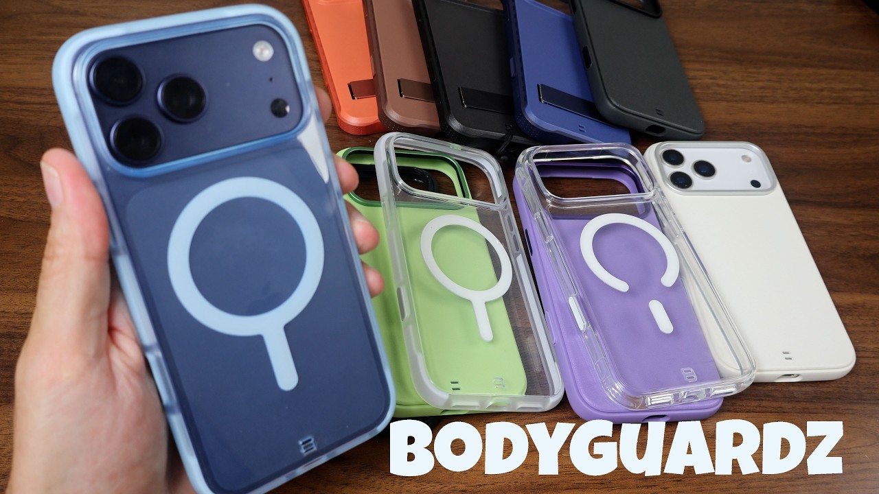 TheJabberTech's tweet card. iPhone 17 Pro Max BodyGuardz Cases