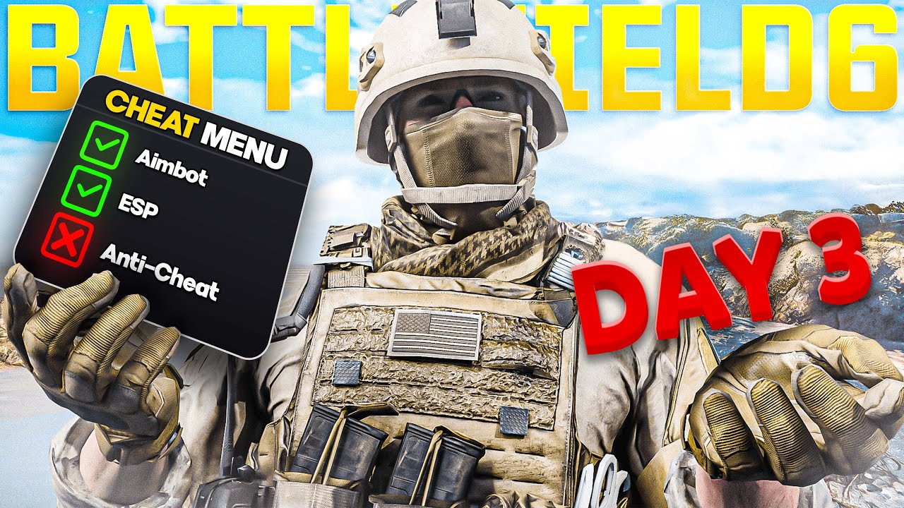 dsathispbbd's tweet card. Using The BEST Battlefield 6 Cheats til I get Banned.. (Day 3)
