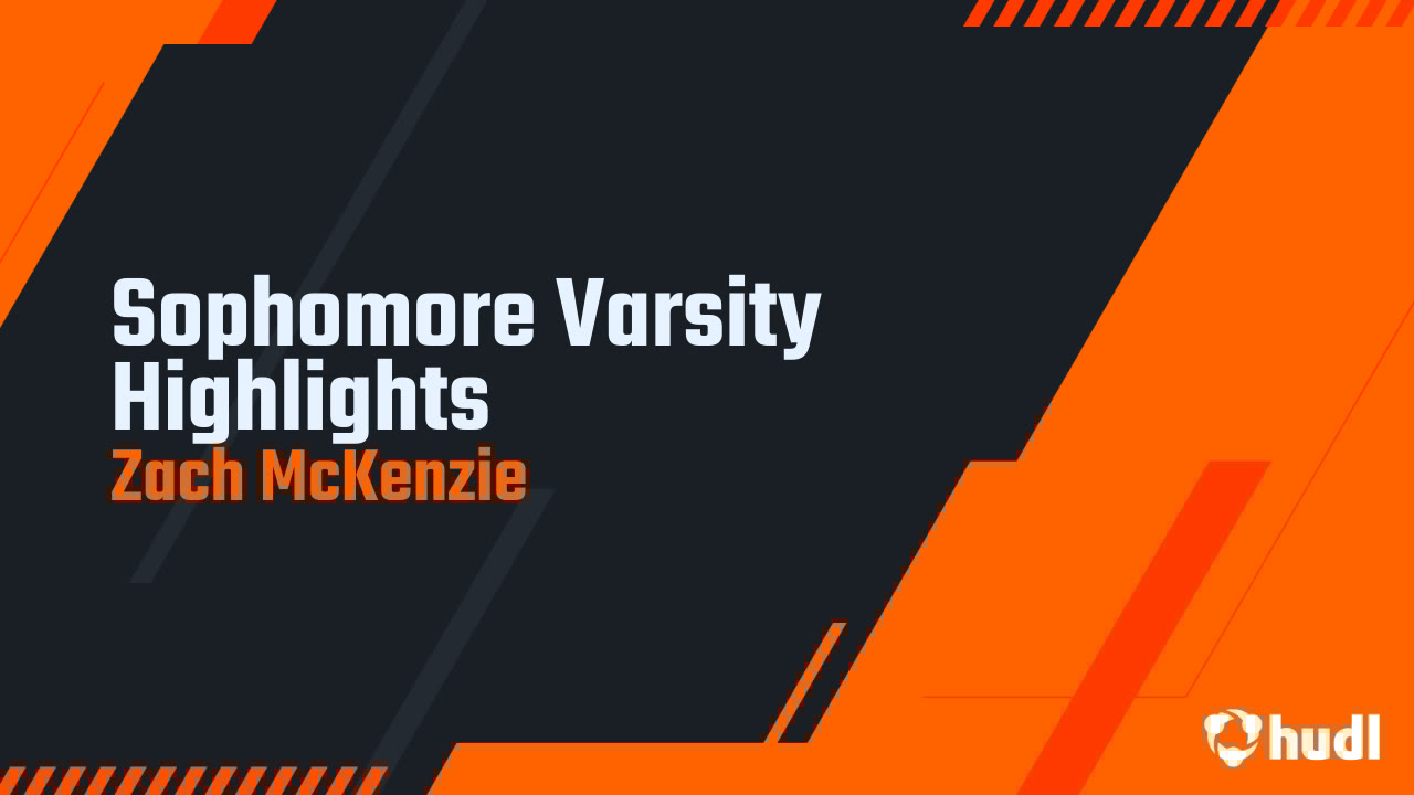 ZachMcKenzieQB's tweet card. Sophomore Varsity Highlights