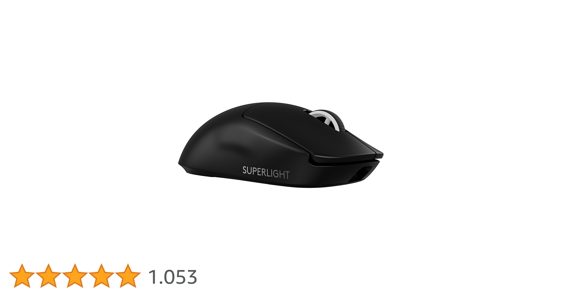 PromoAchados's tweet card. Mouse Gamer Sem Fio Logitech G PRO X SUPERLIGHT com Tecnologia LIGHTSPEED, 5 Botões Programáveis, Sensor HERO 25K e Bateria Recarregável - Compatível com POWERPLAY - Preto