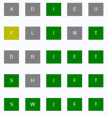 cjdinger's tweet card. One approach to creating the Wordle game in the SAS programming language. Ready to play?