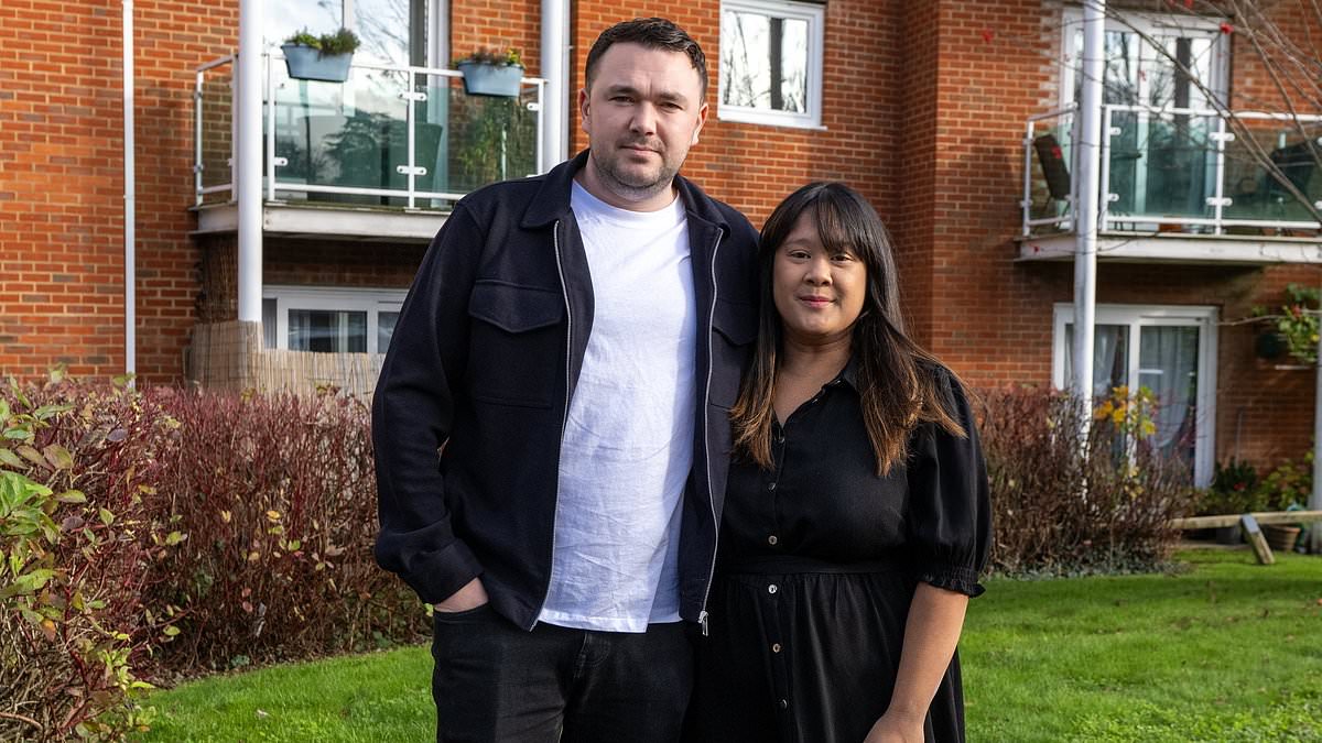 HarryScoffin's tweet card. Sam and Evangeline Thorn, both aged 33, say people aren't interested in their two-bed home because of the high fee.