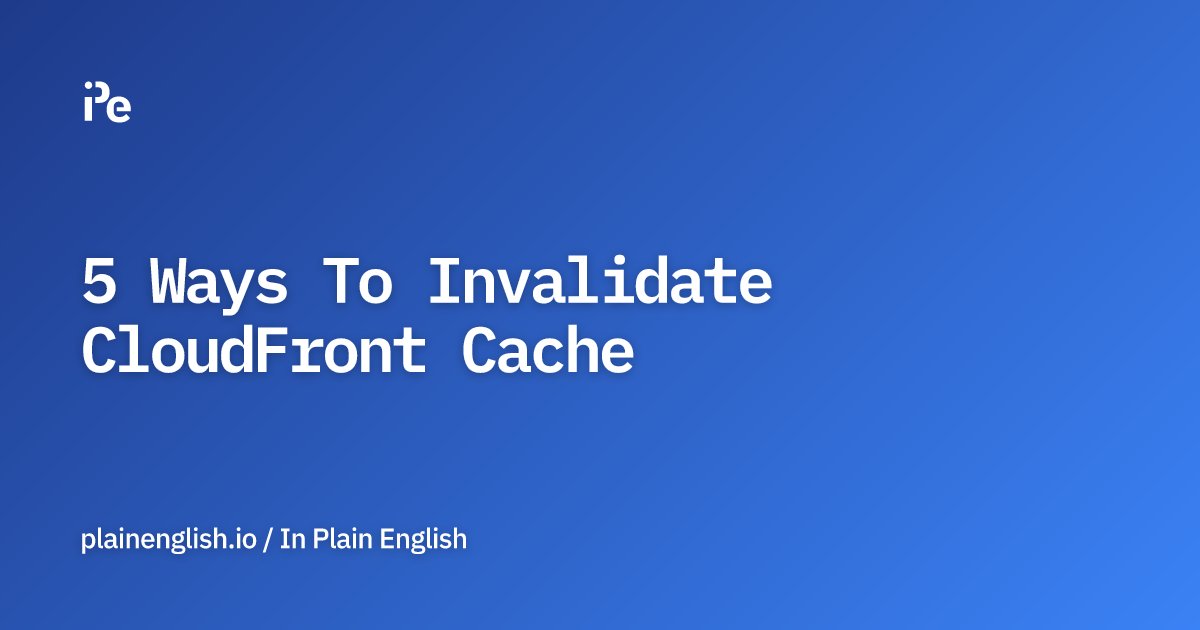 inPlainEngHQ's tweet card. Using Lambda Actions, Code Build, S3 Events, And CLI