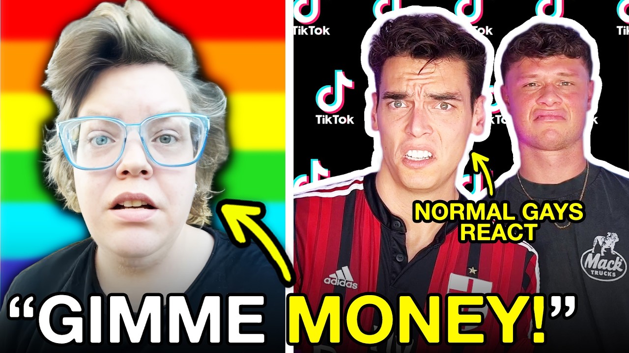 joeberoniy's tweet card. NORMAL GAYS react to "queer" TikTok beggar (she's LOSING IT!)