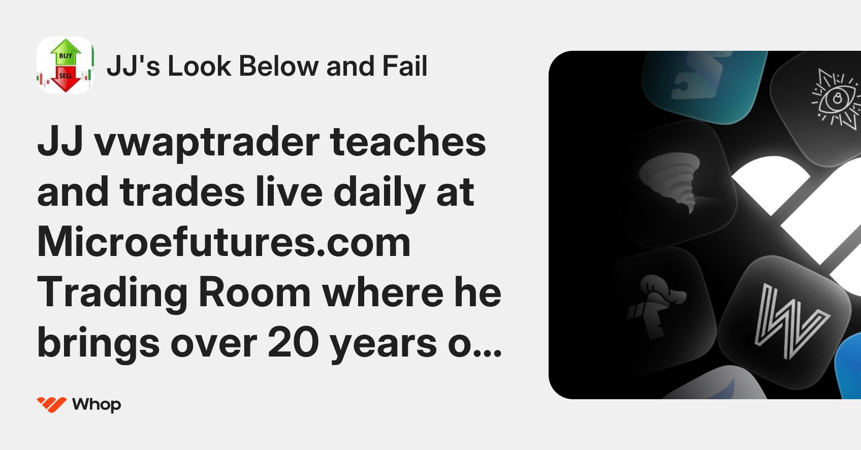 TradingSynHQ's tweet card. JJ vwaptrader teaches and trades live daily at Microefutures.com Trading Room where he brings over 20 years of trading and institutional market making experience.