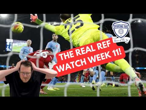 asportingtake's tweet card. "LIVERPOOL FANS ARE MISSING ONE BIG THING!” THE REAL REF WATCH WEEK...