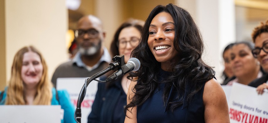 RepLPowell's tweet card. Powell talked with City & State about several bills she has sponsored to increase access to housing and improve quality of life in Pennsylvania communities.