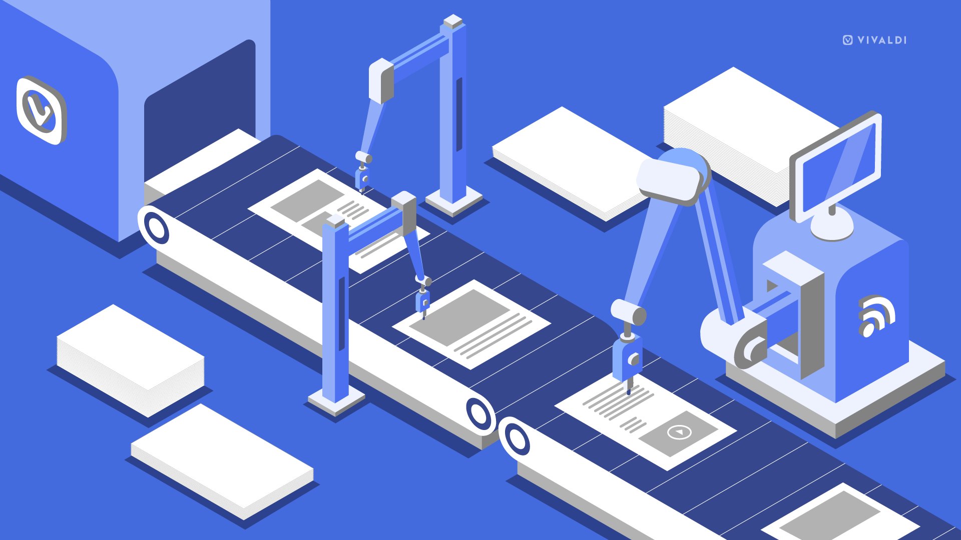 vivaldibrowser's tweet card. Vivaldi’s feeds breaks free from Big Tech’s mould, showcasing the untapped potential of how you can absorb content efficiently based on your preferences.