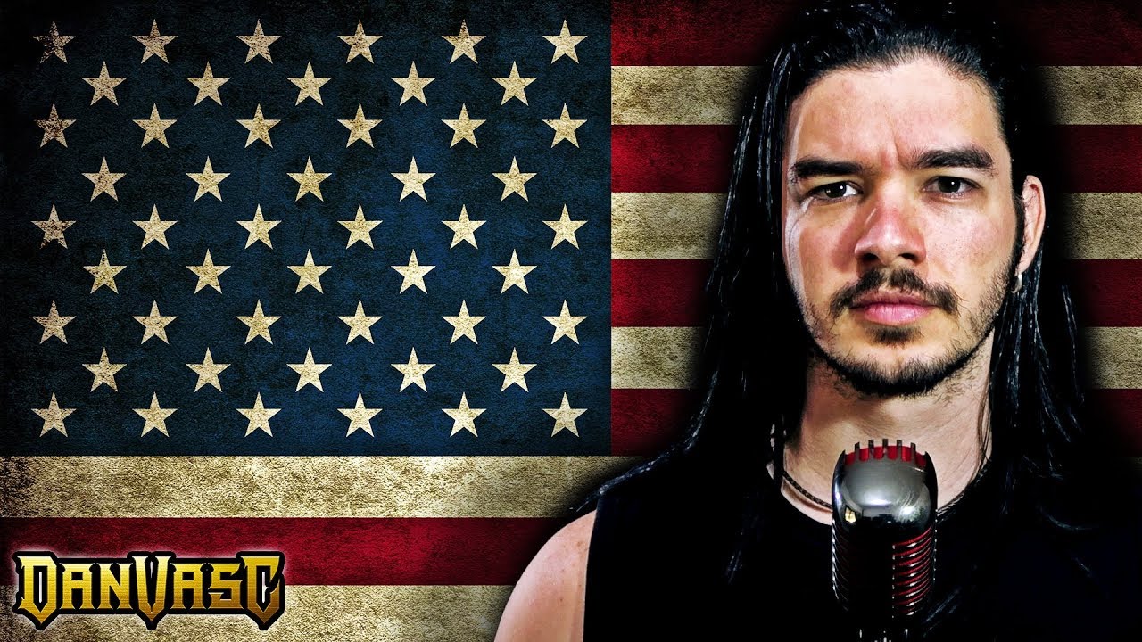 JohanNeman2's tweet card. "Star Spangled Banner" HEAVY METAL (Happy 4th of July!)