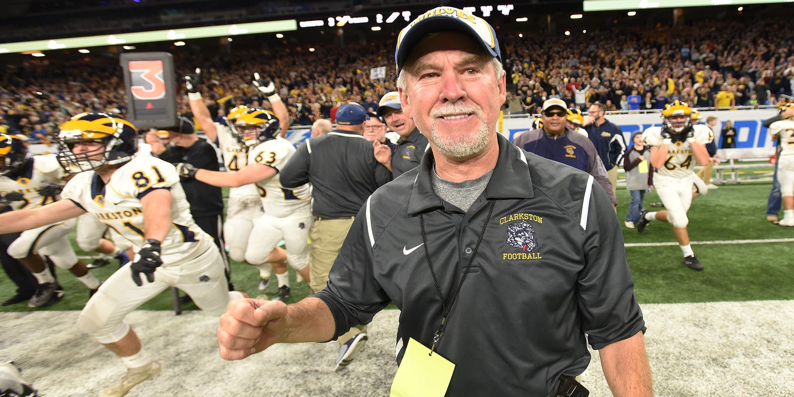 ClarkstonWolves's tweet card. Kurt Richardson’s love for Clarkston High School, the community and definitely the football program continues to grow with each year.