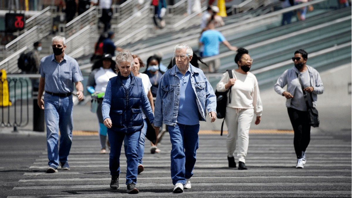 politico's tweet card. The announcement marks the first time the Biden administration has said it is safe for vaccinated people to remove masks in any kind of group gathering.