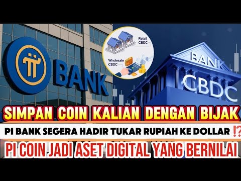 Pi_Network_INA's tweet card. PI NETWORK SIAPKAN PI BANK⁉️PI BANK SEGERA HADIR⁉️PI COIN ASET...