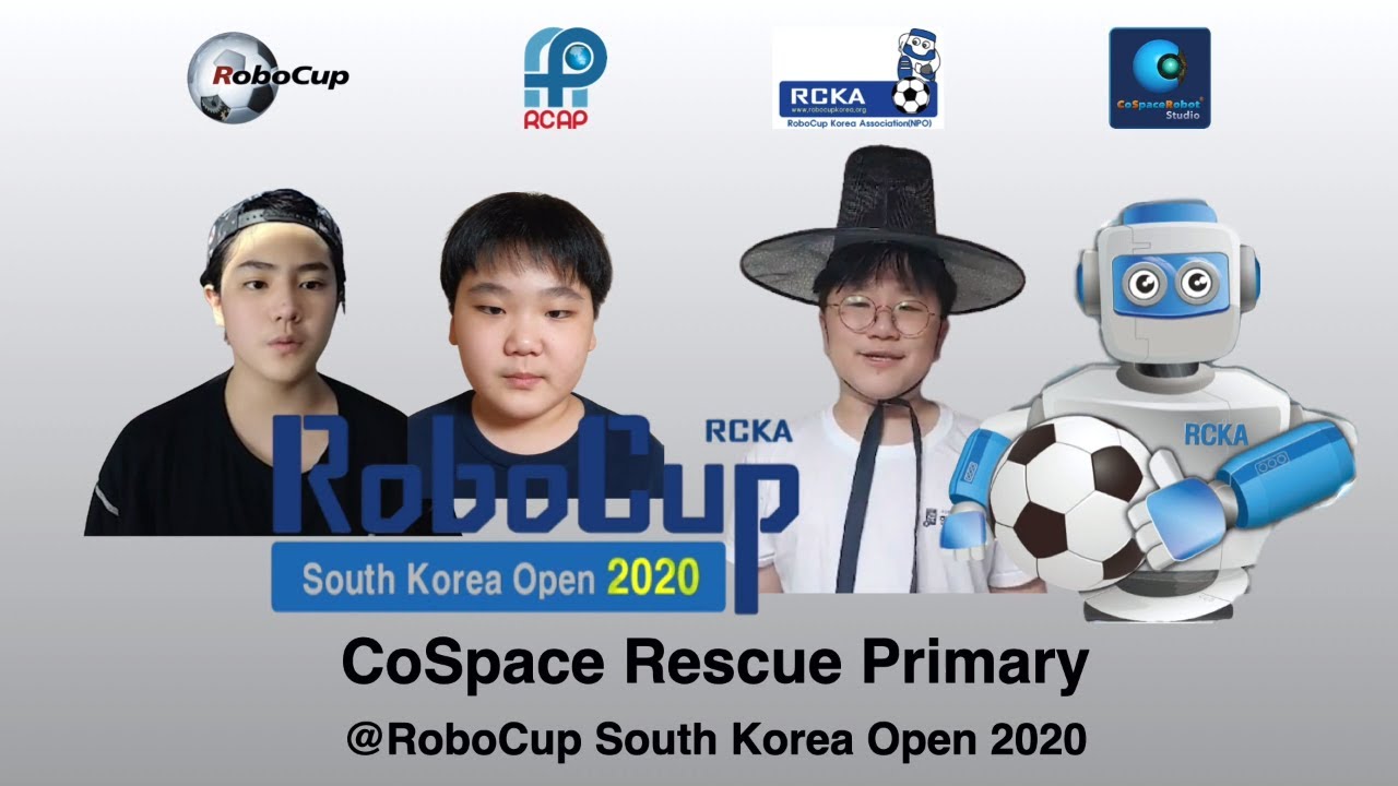 RCAPacademy's tweet card. KR20.1 RoboCupJunior Rescue Simulation (CoSpace) - Primary @RoboCup...