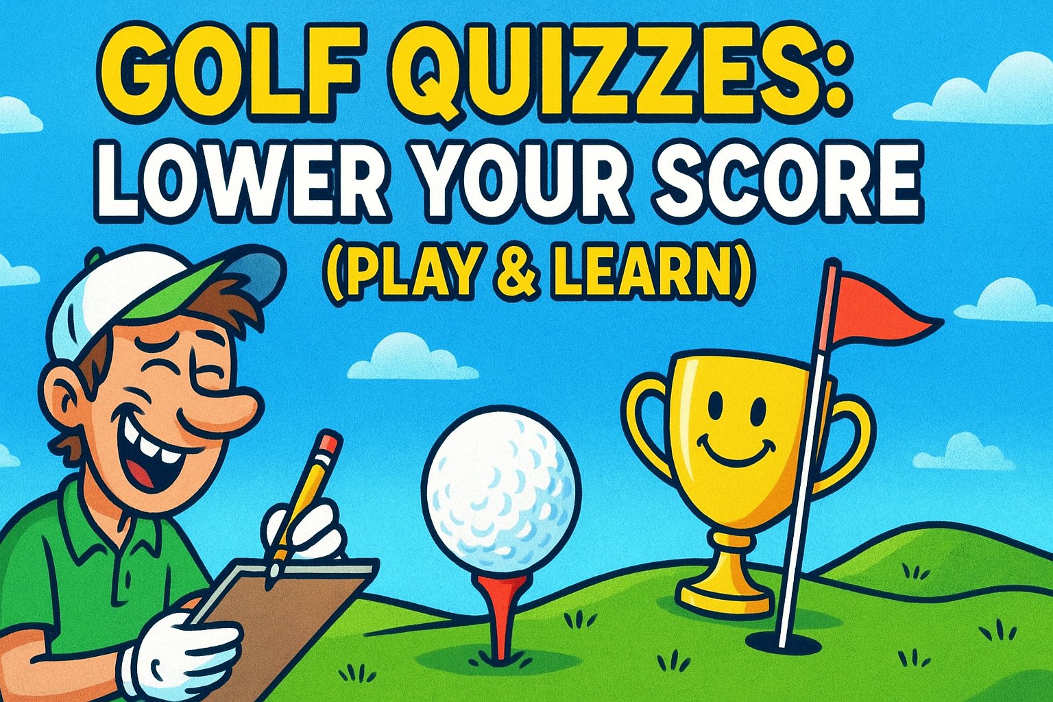 Web3_Golf's tweet card. Take our hilarious, challenging golf quizzes. Learn rules, test your trivia, and see which famous course matches your style.