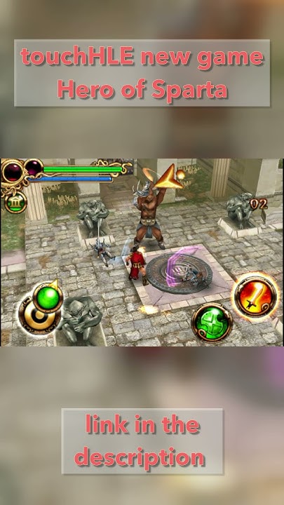 ciciplusplus's tweet card. "Hero of Sparta" iOS running on Android! #emulation #touchhle #ios...