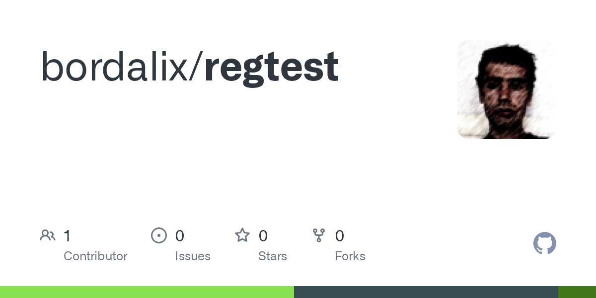 bordalix's tweet card. Contribute to bordalix/regtest development by creating an account on GitHub.