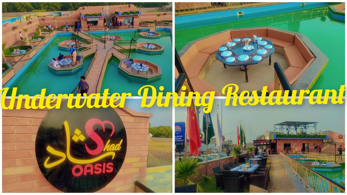 djbravo121741's tweet card. Hi Hive friends. Today's place is special and for the first time this kind of hotel has opened here, they have built a dining system inside underwater and this kind of beautiful place was not in our...