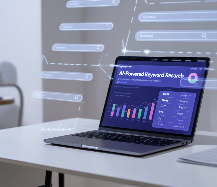 dmsstudios24k's tweet card. Smarter keyword research made easy with AI tools like ChatGPT & Ubersuggest. Discover low-competition, high-intent keywords in just minutes.