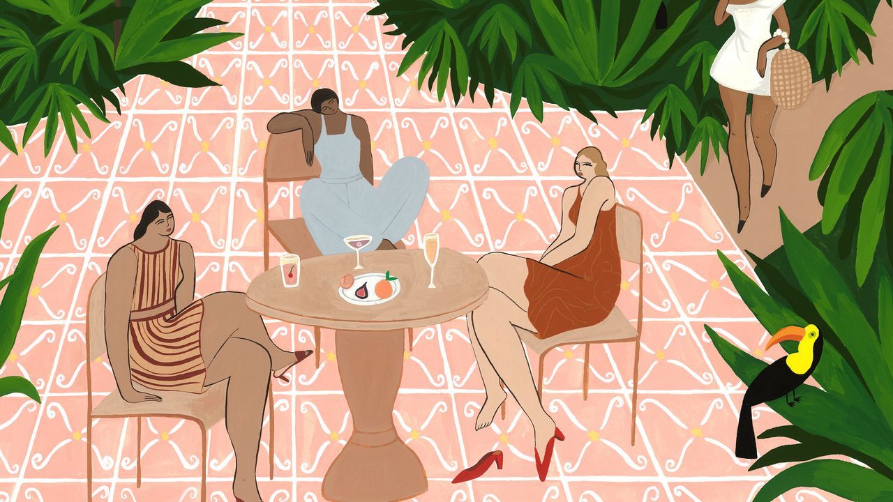 CNTravelerSpain's tweet card. Las ilustraciones de la canadiense –de madre hondureña y con residencia en Oslo– han llamado la atención de marcas como Nanushka, Delpozo, Sézane y Coordonné.