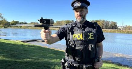 ProjectLifesavr's tweet card. Police in Haldimand County have a new tool that could dramatically reduce the time it takes to find residents with dementia or autism who wander away from home.