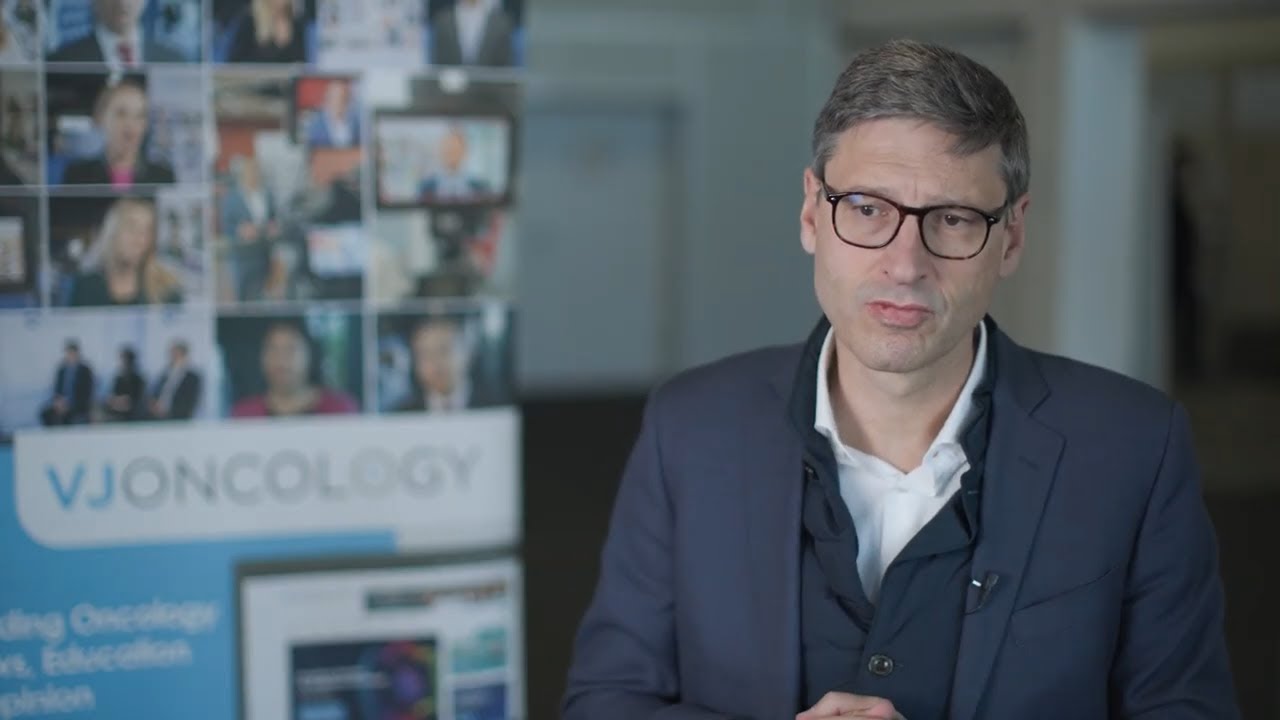 VJOncology's tweet card. Antonio González-Martín, MD, University of Navarra, Pamplona, Spain, explores baseline multiplex cytokine profiling from the Phase III ANITA trial (NCT03598270) in recurrent ovarian cancer. Analyses...