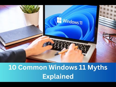 Computerhelp4a1's tweet card. 10 Common Windows 11 Myths Explained