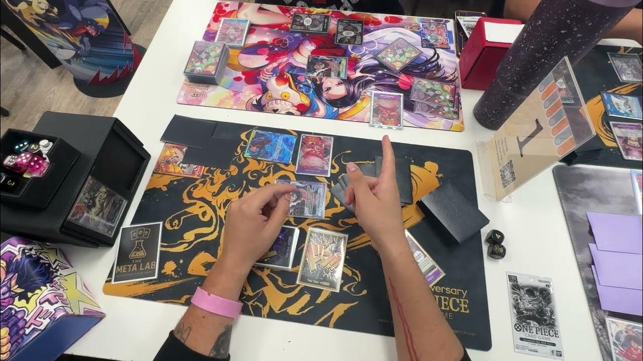 TheMetaLab_TX's tweet card. [ POV ] UP Luffy vs UP Luffy | One Piece TCG OP11