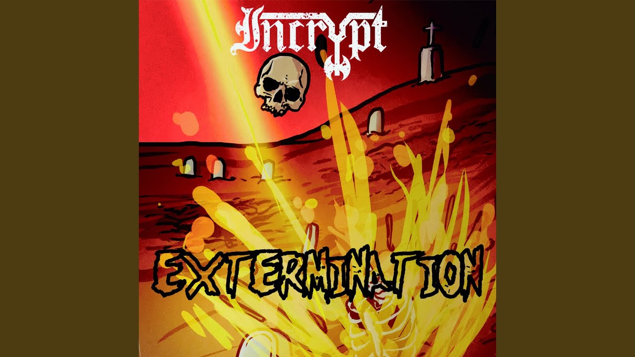 incrypt's tweet card. Extermination