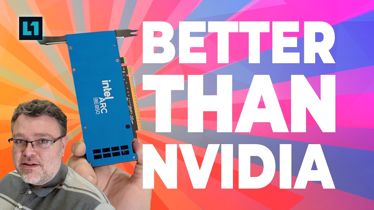 tekwendell's tweet card. The Intel Arc Pro B50 is the Better Alternative to Nvidia's A1000