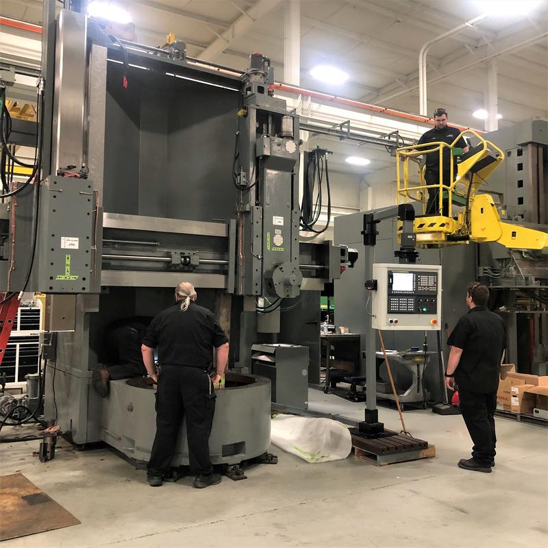 KRCMachineTool's tweet card. Our guys working hard on the final assembly for this Gray VBM remanufacture. Just wait until you see the before and after!! KRC Machine Tool Solutions - your complete machine tool solutions provider!...
