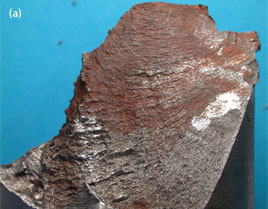 TestlabsIntlLtd's tweet card. Specimen: Fractured steel gear shaft from a slag car (mining industry) Material: AISI/SAE 1038 medium carbon steel Background: The service history of the shafting was unknown. However, it was known...