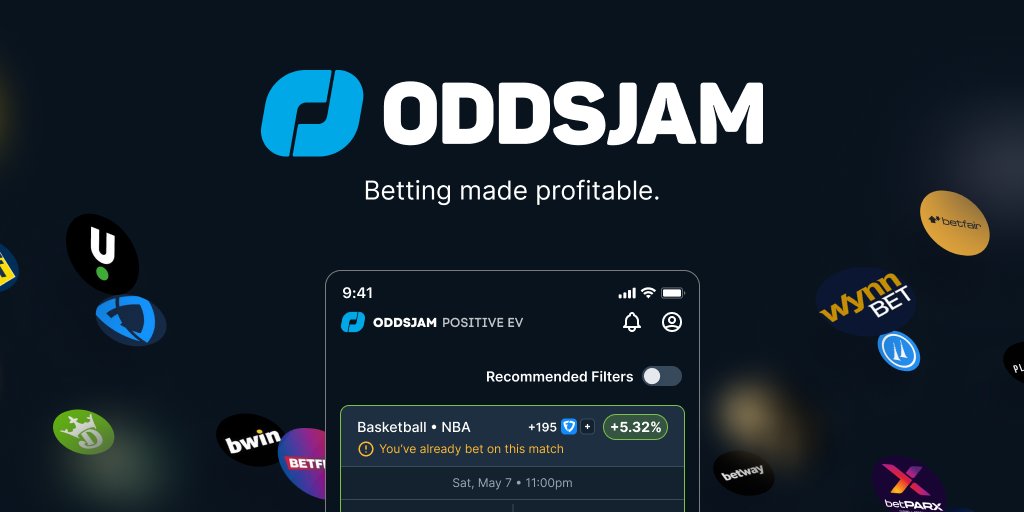 EssentialTutor's tweet card. OddsJam provides real-time bet tracking for all your sportsbooks across profitability by sport, bet type & more.