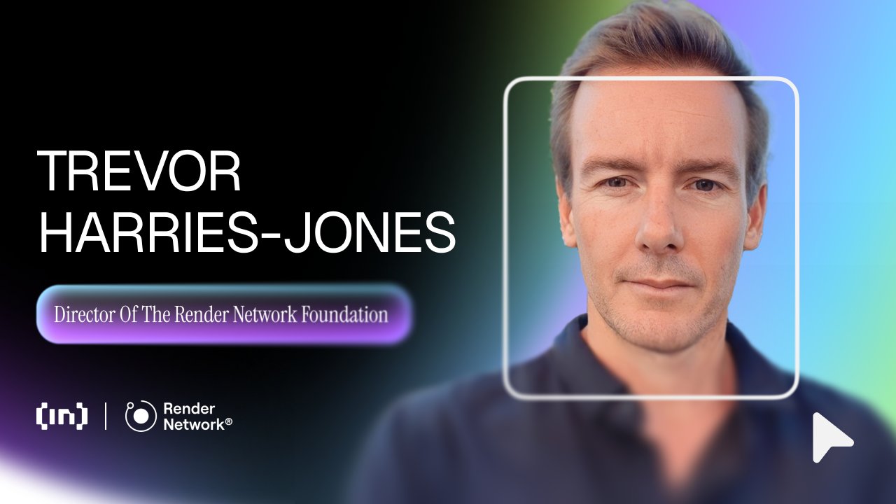 rendernetwork's tweet card. Decentralized GPUs power an open internet of compute, cutting AI costs and latency as DePIN scales with hyperscalers.