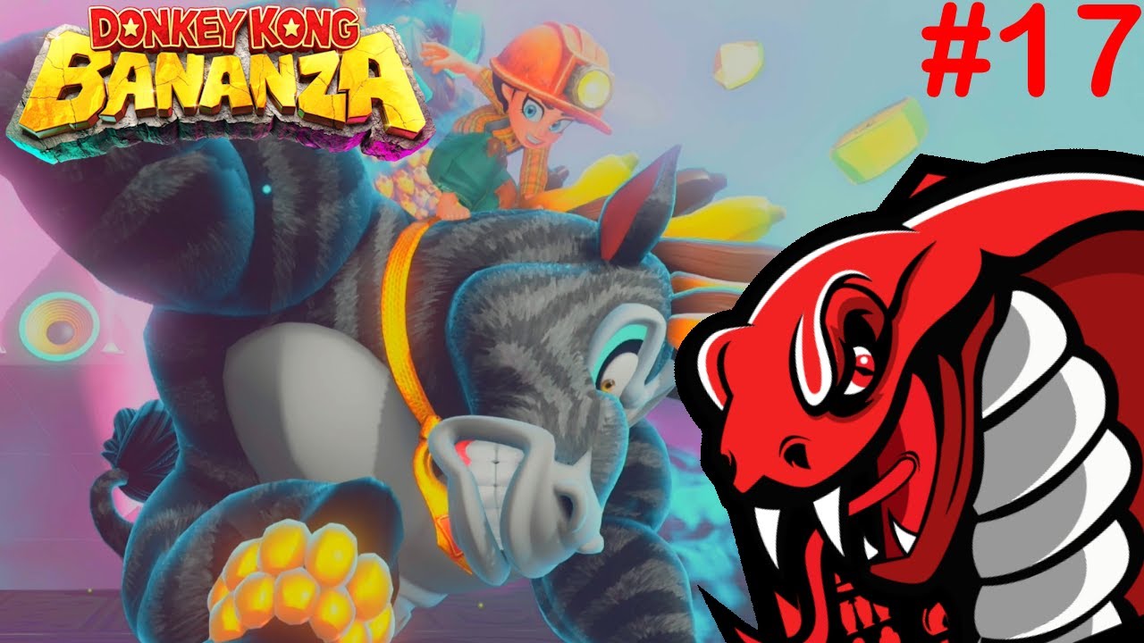 ApotrixG's tweet card. Donkey Kong Bananza - Part 17 - Zebra Bananza Rehearsal