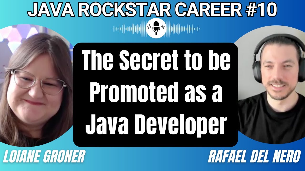 RafaDelNero's tweet card. The Secret to Get Promoted for Experienced Java Developers: Loiane...