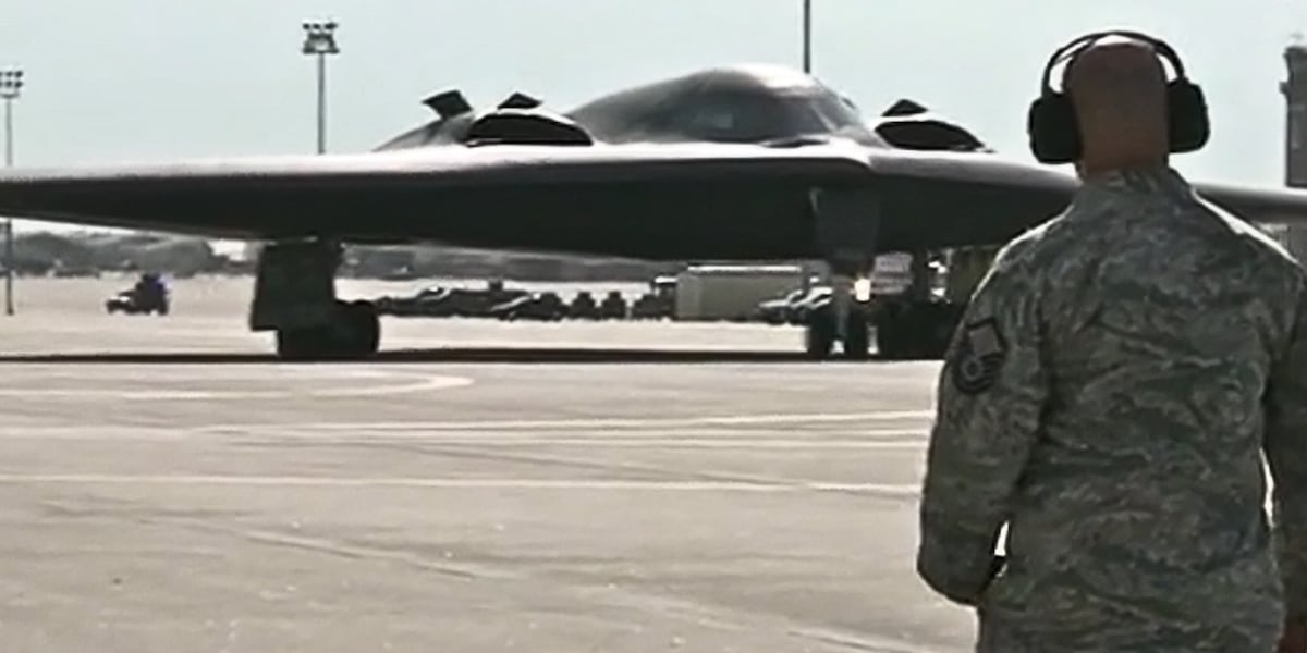 FOX10News's tweet card. The U.S. military has sent multiple B-2 bombers from an Air Force Base in Missouri.