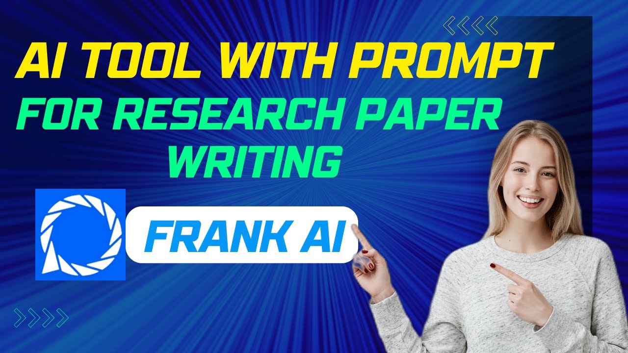 Lms_Solution's tweet card. AI Tool with Inbuilt Prompt for Research Paper Writing |Frank AI |...