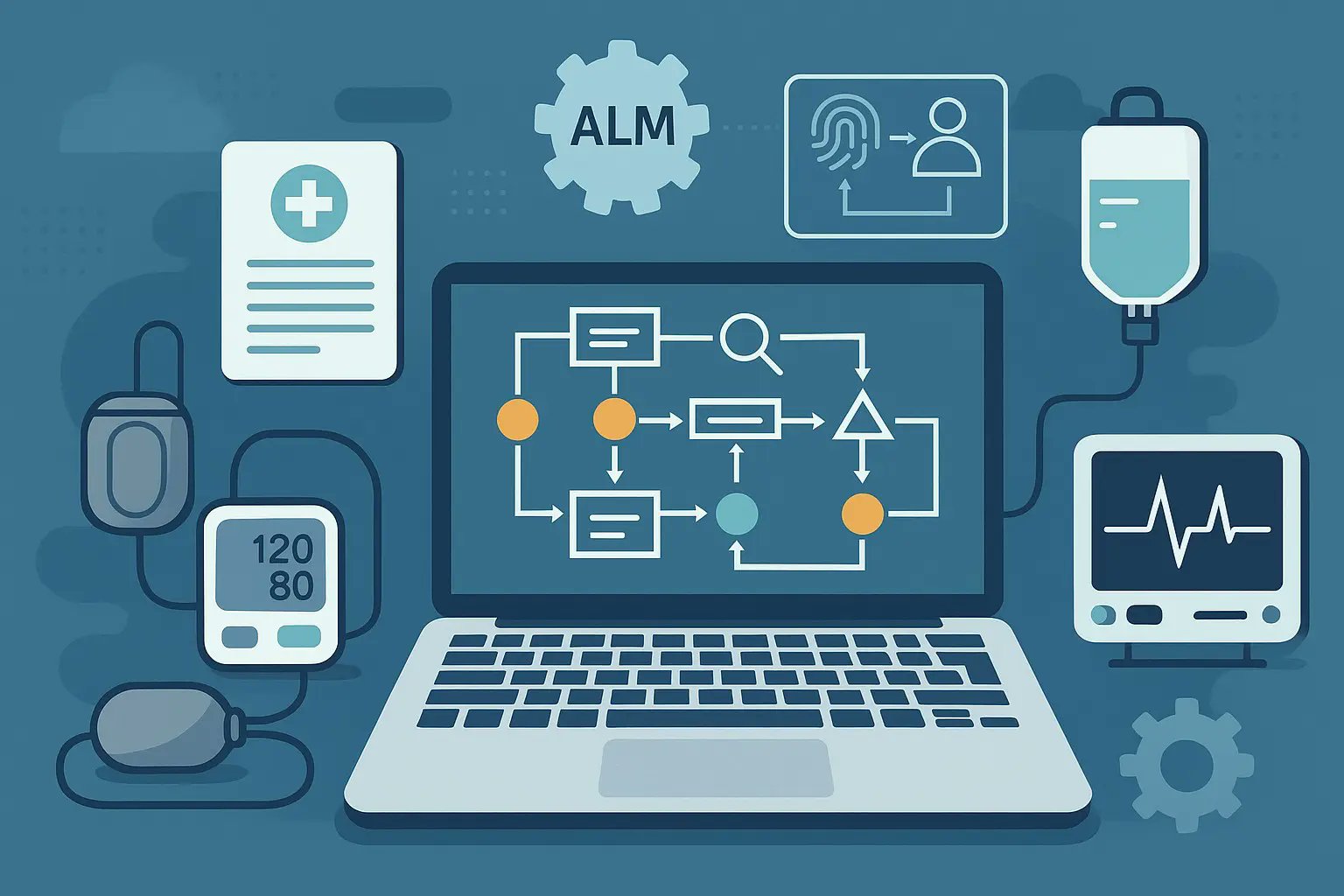 3HTi_'s tweet card. Learn how Codebeamer ALM enables complete traceability in medical device development, ensuring compliance, quality, and streamlined lifecycle management.