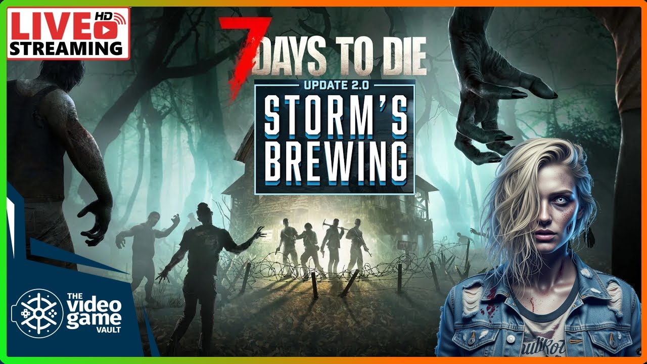 gopher_outlaw's tweet card. 7 Days to Die V2.0 Storm's Brewing - EP.11 | Streaming PC Gameplay |...