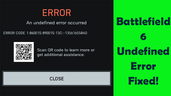 recoverandroid1's tweet card. Getting Battlefield 6 an undefined error Android? Try the effective fixes mentioned in this blog to get past the error in no time.