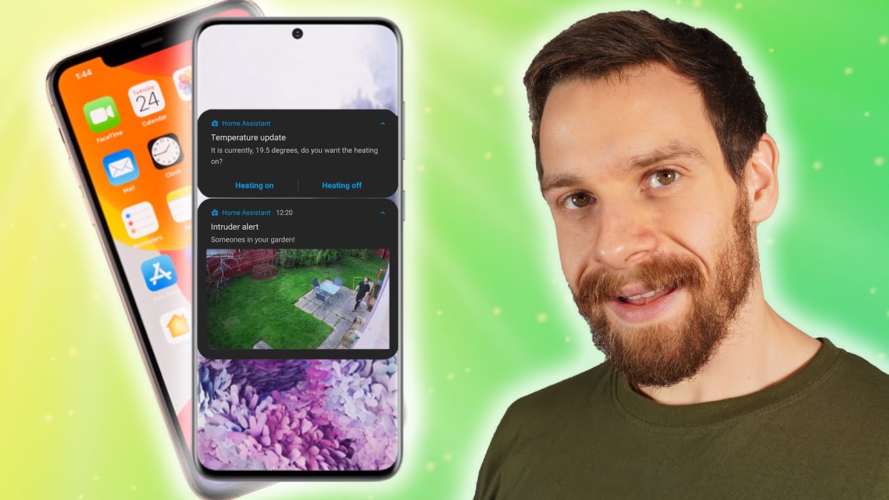 EverySmartHome's tweet card. Home Assistant Actionable Notifications on Android and iOS - Everyt...