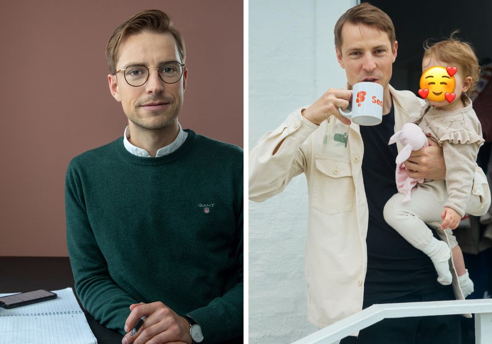 donttdk's tweet card. Simon Linde deler sommerens største optur, nye planer som underviser og copywriter – og et glimt af humor og inspiration.